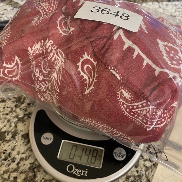 Majorelle Womens Paisley A Line Maxi Dress V Neck Long Sleeve Pink Size Small - Picture 11 of 11